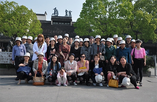 We traveled to WUZHEN on 30th April,2014