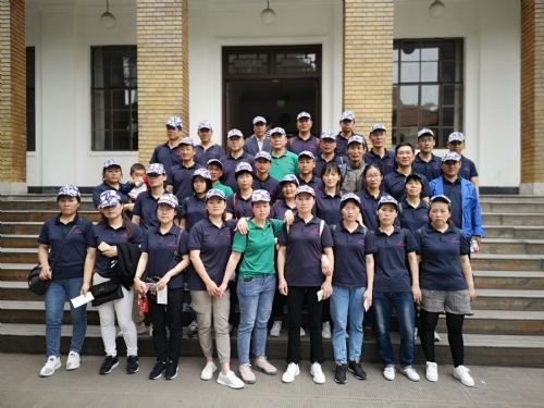 2019年5月8日公司组织全体员工去南京旅游